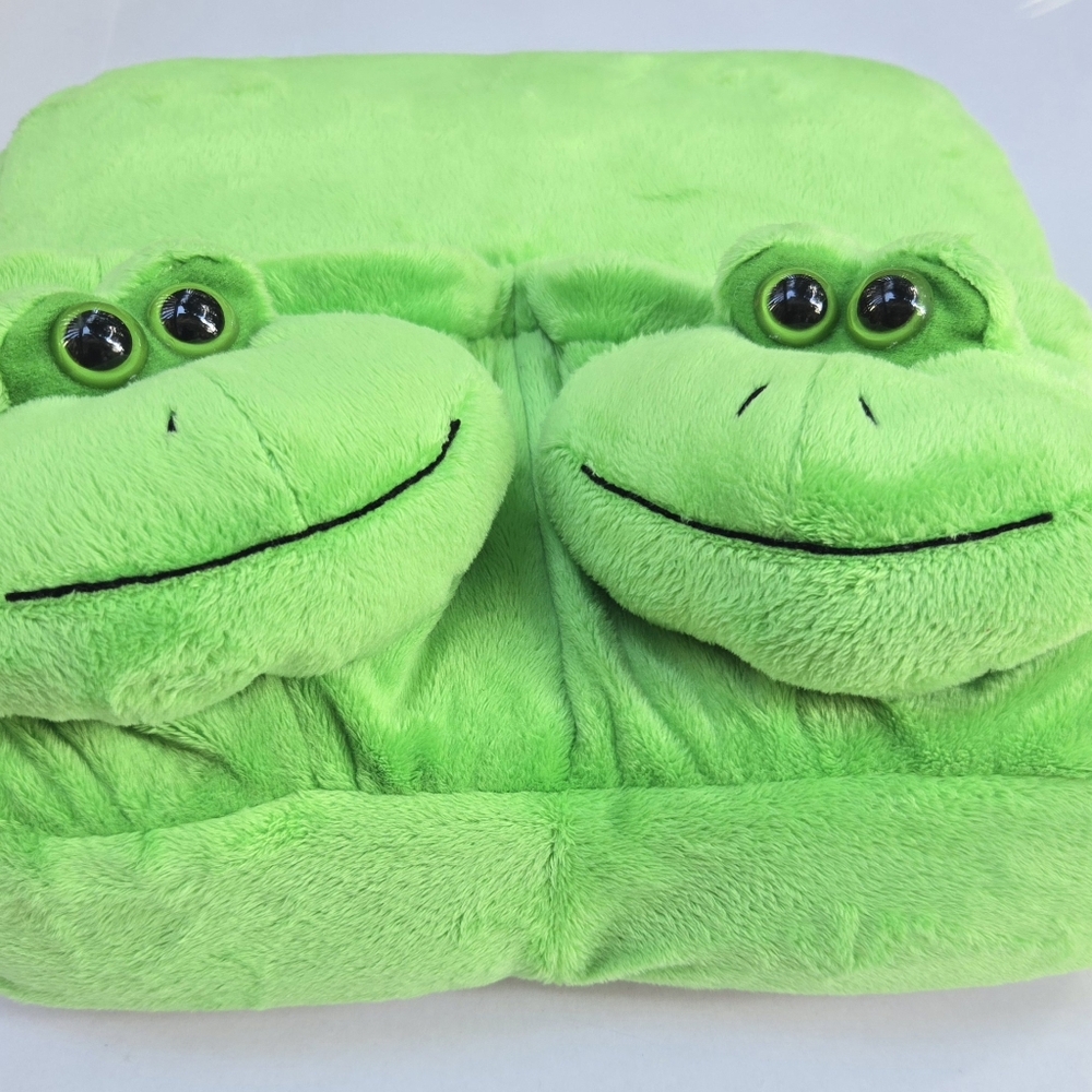Battery Operated Animal Shaped Green Frog Spa/ Home Foot Massager Vibration